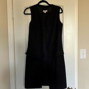 Black Vest/Light Jacket